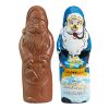 MAXI Chocolate Santa Claus white | Without Branding