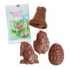 Easter Chocolate Shapes in a Standard Flowpack white | Without Branding | Chocolate Easter Egg
