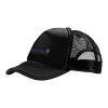 Trucker 5 panel cap Standard | Solid black-Solid black | No Branding | not available | not available | not available