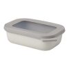 Mepal Cirqula 500 ml rectangular multi-bowl White