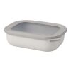 Mepal Cirqula 1000 ml rectangular multi-bowl White