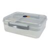 Cravee 1450 ml lunch box Standard | Light grey | No Branding | not available | not available