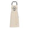 Nia 200 g/m² recycled cotton apron Solid black | not available