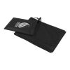 Lucas RPET sport towel 50x100 cm Solid black | not available