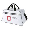 San Jose 2-stripe sports duffel bag Standard | White-Transparent clear | not available | No Branding | not available | not available | not available