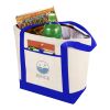 Lighthouse Cooler Tote Bag Standard | Natural-Royal blue | Not applicable | No Branding | not available | not available | not available