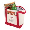 Lighthouse Cooler Tote Bag Standard | Natural-Red | not available | No Branding | not available | not available | not available