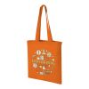 Madras cotton tote bag 7L Standard | Orange | not available | No Branding | not available | not available | not available