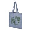 Pheebs 210 g/m² recycled tote bag Standard | Heather blue | No Branding | not available | not available | not available