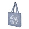 Pheebs 210 g/m² recycled gusset tote bag Standard | Heather blue | not available | No Branding | not available | not available | not available
