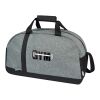 Reclaim GRS recycled two-tone sport duffel bag 21L Standard | Solid black-Heather grey | No Branding | not available | not available | not available