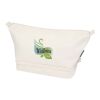 Trip Aware™ recycled travel toiletry bag 6L Standard | Ivory white | No Branding | not available | not available | not available