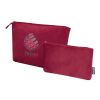 Swift GRS recycled velvet toiletry bag set Standard | Burgundy | No Branding | not available | not available | not available
