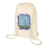 Odisha 140 g/m² OCS organic drawstring bag 5L  Standard | Natural | No Branding | not available | not available | not available