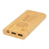 Tulda 10.000 mAh bamboo power bank Standard | Natural | No Branding | not available | not available