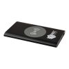 Juice 4000 mAh Type-C recycled aluminium wireless power bank Solid black | not available