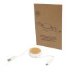 Chechia 5-in-1 recycled plastic 100 cm retractable data sync and 45W fast charge cable Standard | White | not available | No Branding | not available | not available