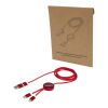 Alasia 5-in-1 recycled aluminium and plastic 150 cm data sync and 27W fast charge cable Standard | Red | not available | No Branding | not available | not available
