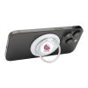 Albali recycled plastic magnetic phone holder with ring stand Standard | White | No Branding | not available | not available