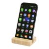 Algol recycled plastic phone stand and fidget toy with bamboo details Standard | Wood | No Branding | not available | not available