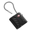 Xtorm Lock Tag TSA combination lock with location tracker Black