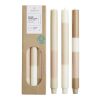 Originalhome layered limestone candles - set of 3 Ivory white | Not applicable | No Branding