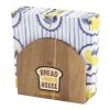 Charm acacia wood napkin holder Wood