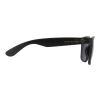 Sun Ray recycled plastic sunglasses Standard | Solid black | not available | No Branding | not available | not available