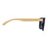 Tan sunglasses with bamboo temples Silver | not available