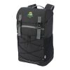 Aqua 15.6" GRS recycled water resistant laptop backpack 23L Standard | Solid black | No Branding | not available | not available | not available