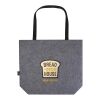 Felta GRS recycled felt gusset tote bag 20L Standard | Grey | No Branding | not available | not available | not available