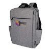 Libra 15” GRS recycled laptop backpack 15L Standard | Heather grey | not available | No Branding | not available | not available | not available
