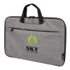 Libra 2-in-1 GRS recycled laptop case 3L Standard | Heather grey | No Branding | not available | not available | not available