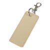 Resi Plus GRS recycled rectangle charm keychain Standard | Oatmeal | No Branding | not available | not available