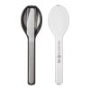 Mepal Ellipse cutlery set  Solid black | not available