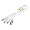 Troup 4-in-1 charging cable with type-C tip Standard | White | Not applicable | No Branding | not available | not available | not available