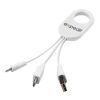 Troop 3-in-1 charging cable Standard | White | No Branding | not available | not available | not available