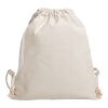 Halfar drawstring bag ORGANIC light grey | Without Branding | not available