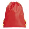 Halfar drawstring bag PAINT red-yellow | Without Branding