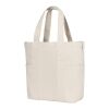 Halfar wellness shopper bag ORGANIC light grey | Without Branding