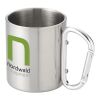 Alps 200 ml insulated mug with carabiner Standard | Silver | No Branding | not available | not available