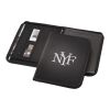 Berkely A4 zippered portfolio Standard | Solid black | Not applicable | No Branding | not available | not available | not available