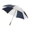 Karl 30" golf umbrella with wooden handle Standard | Navy-White | not available | No Branding | not available | not available | not available