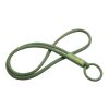 Tubyard lanyard with recycled plastic tube Olive | No Branding | not available | not available