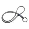 Tubyard lanyard with elastic tube Grey | No Branding | not available | not available