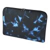 Mila 17" sublimation laptop sleeve  Solid black-White | Not applicable | No Branding | not available | not available