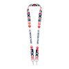 Leia sublimation RPET lanyard with 2 keyrings White | 10mm | No Branding | not available | not available