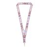 Neve sublimation lanyard with loop White | 20mm | No Branding | not available | not available
