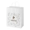 Kraft 80-90 g/m2 paper bag with twisted handles - 32 x 17 x 39 cm White | No Branding | not available | not available