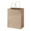 Kraft 80-90 g/m2 paper bag with twisted handles - 25 x 15 x 32 cm Kraft brown | No Branding | not available | not available